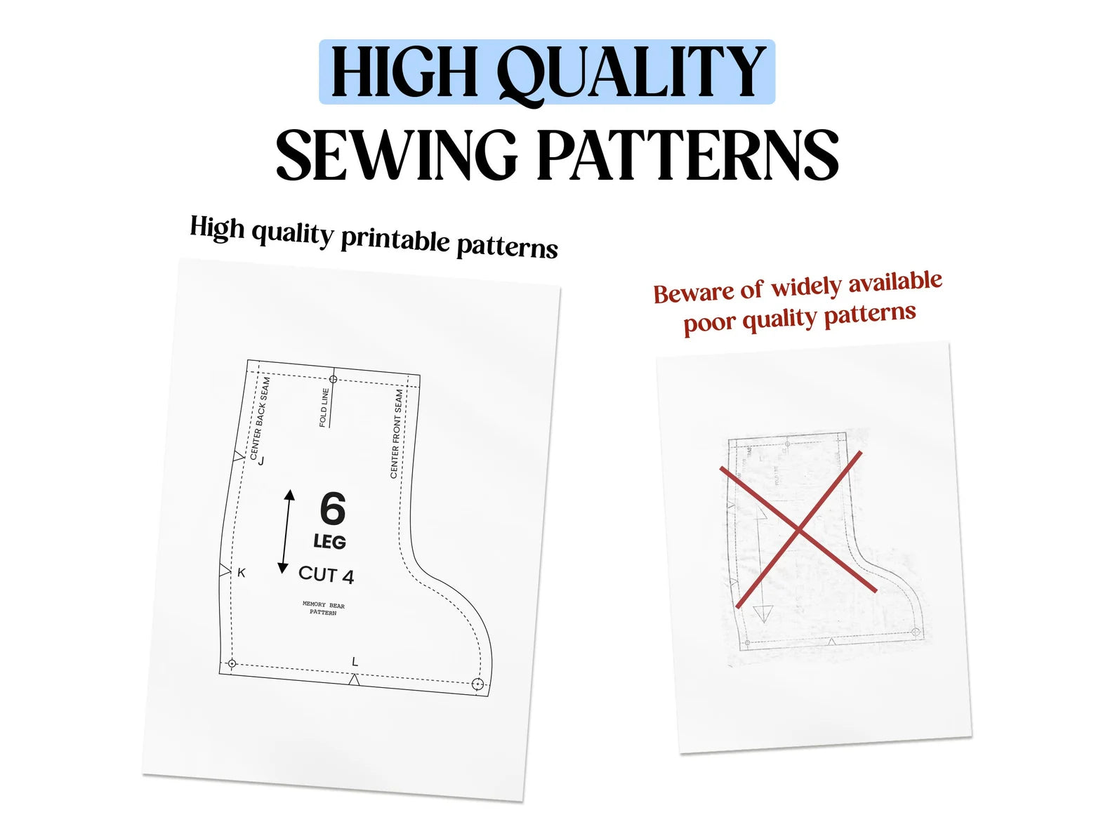 Norah Sewing Patterns Bundle ( 6-in-1 Valued at 50$)