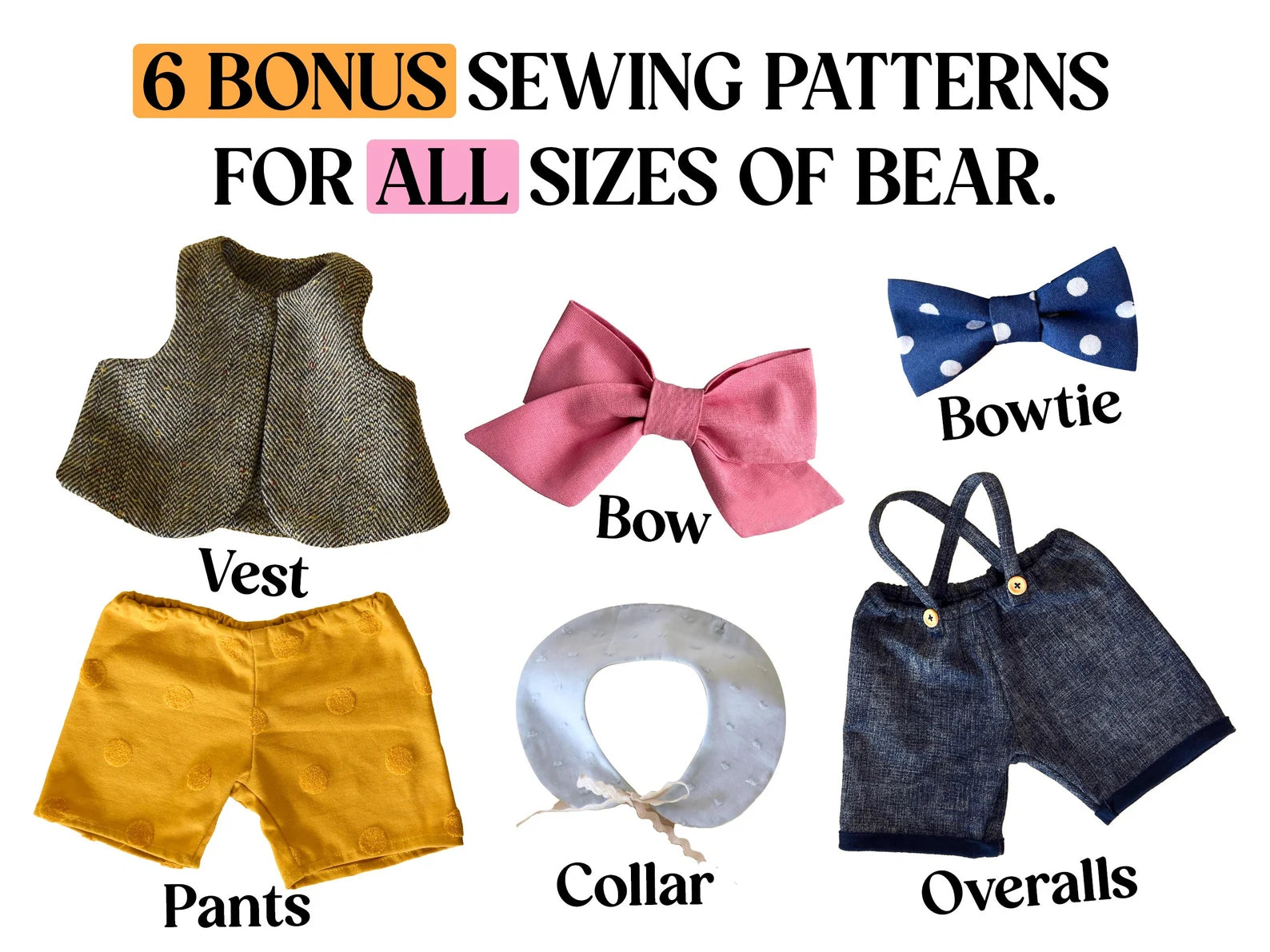 Norah Sewing Patterns Bundle ( 6-in-1 Valued at 50$)