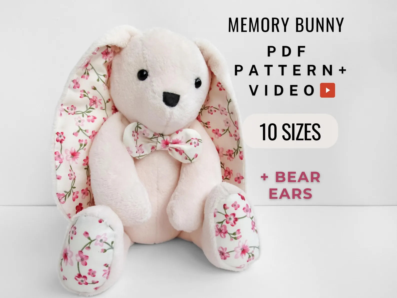 Memory Bunny Sewing Pattern -1