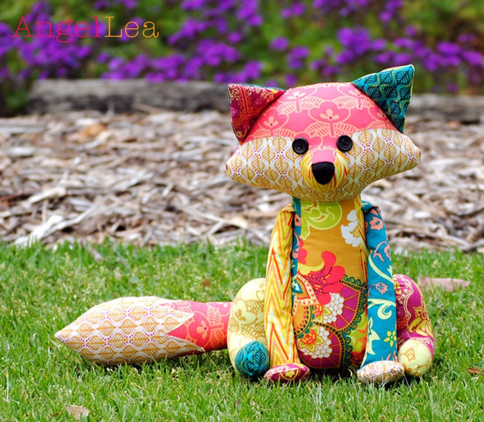 Memory Fox Softie  Sewing Pattern